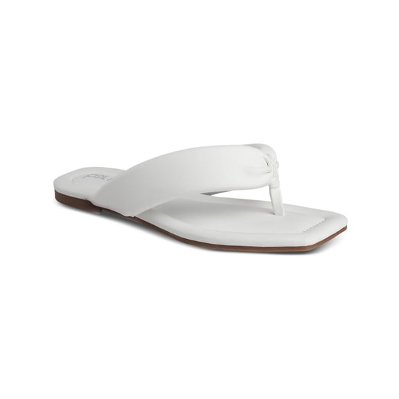 Bar III Womens Cloverr Slip On Flip-Flops Thong Sandals