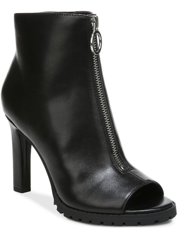 Womens Dillan P Faux Leather Ankle Shooties