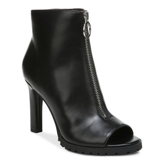 Bar III Womens Dillan P Faux Leather Ankle Shooties