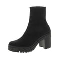 thumbnail image 1 of Bar III Womens Fallun Faux Suede Side Zip Ankle Boots, 1 of 3