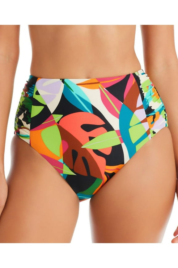 Womens High-Waist Nylon Swim Bottom Separates