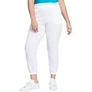 Bar III Womens Paperbag Waist Textured Jogger Pants
