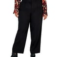 thumbnail image 1 of Bar III Womens Plus Mid Rise Office Dress Pants, 1 of 1