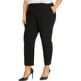 thumbnail image 1 of Bar III Womens Plus Office Business Ankle Pants, 1 of 2