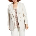 thumbnail image 1 of Bar III Plus Size Open Front Blazer Flax 2X, 1 of 2