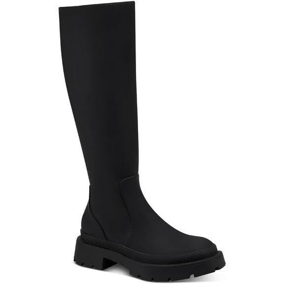 Bar III Womens Twyla  Rubber Tall Knee-High Boots