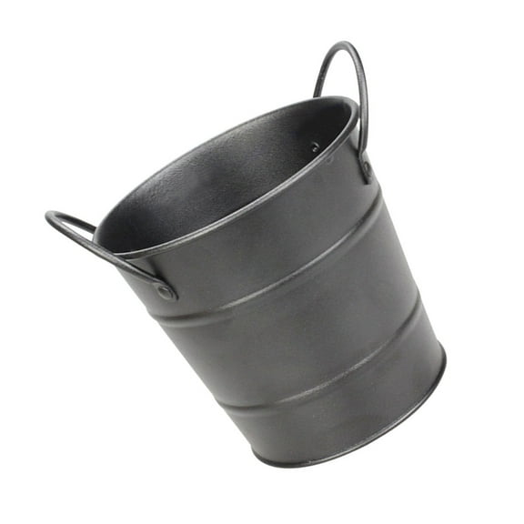 Bar Ice Bucket Mini Metal Buckets Small Tin French Fry Portable