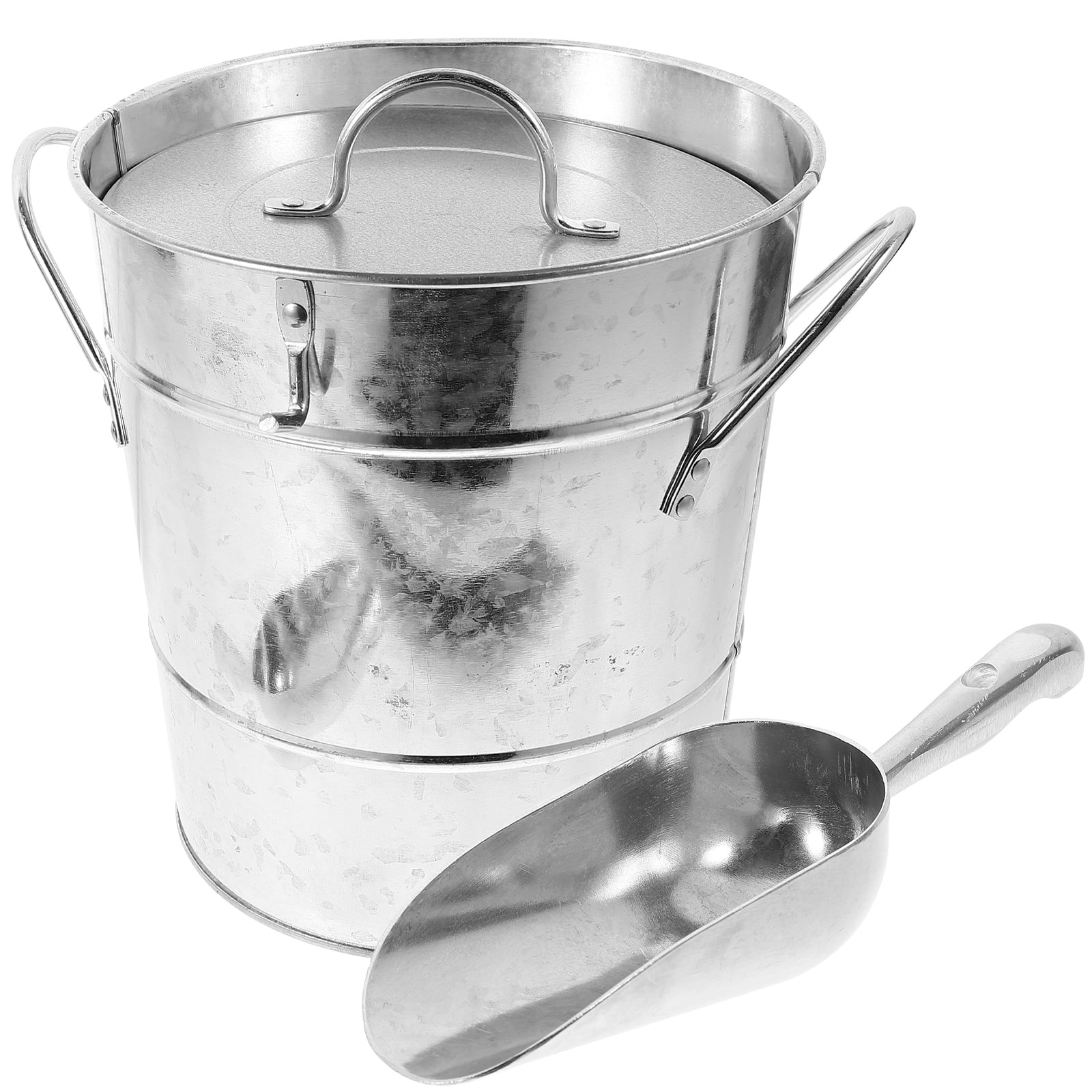 Bar Ice Storage Bucket Handy Ice Cube Container Portable Wine Beer