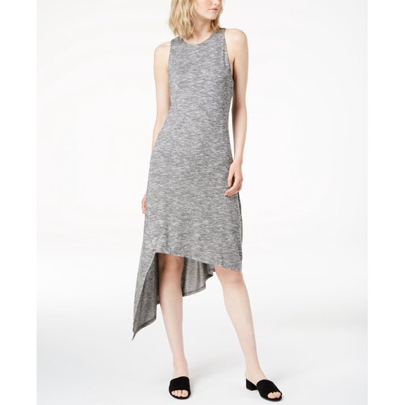 Bar Iii Asymmetrical Knit Dress Womens dress MSRP $91 Gray XL