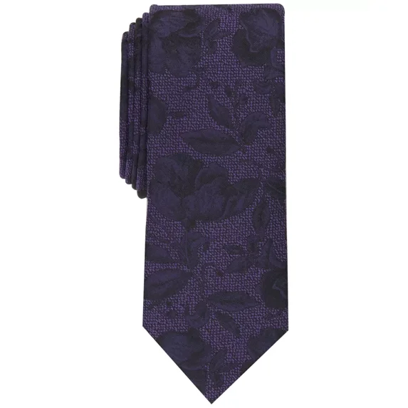 Bar Iii Men’s Delage Floral Tie, Purple