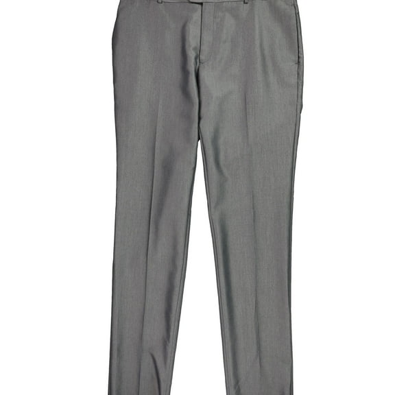 Bar Iii Mens Slim Fit Heather Dress Pants Slacks