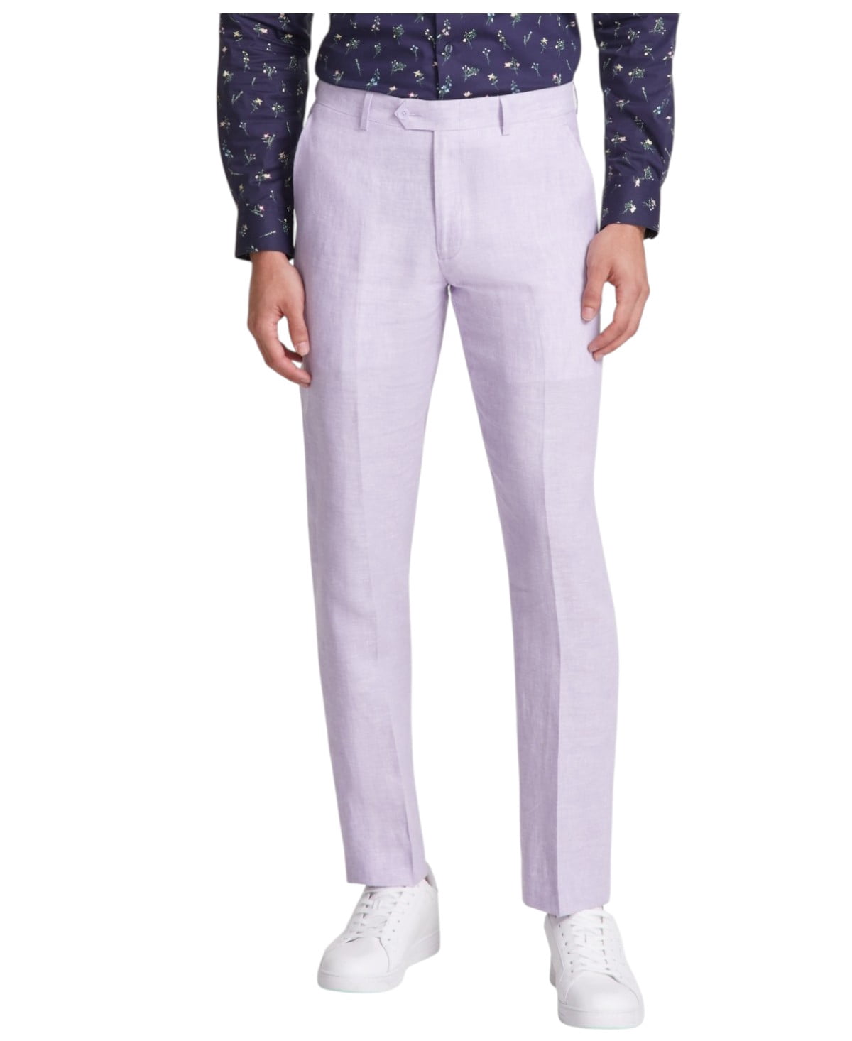 Bar Iii Mens Slim fit Dress Pants 29 / 30 Lavender Purple Solid ...