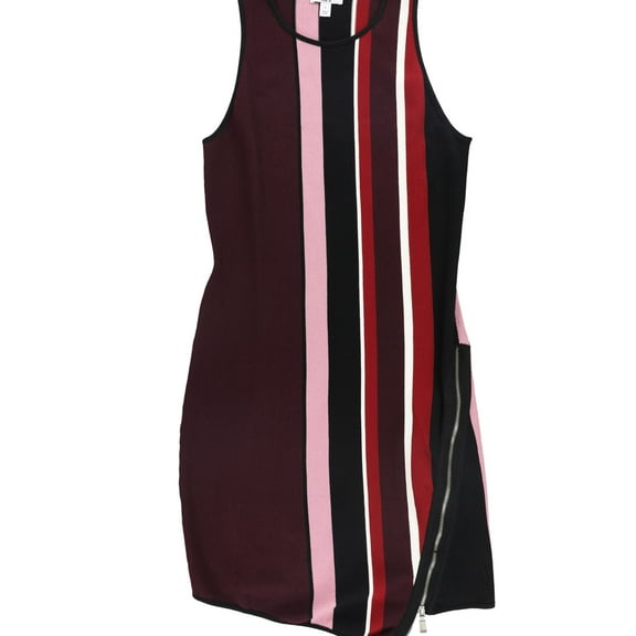 Bar Iii Womens Asymmetrical Sheath Dress