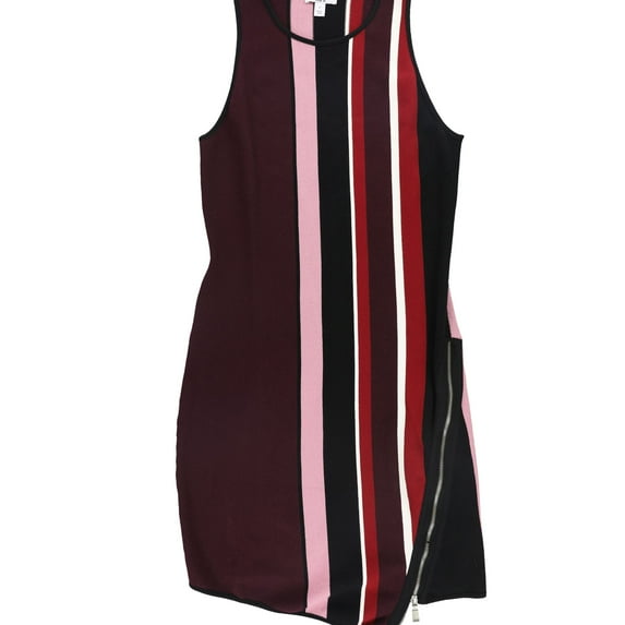 Bar Iii Womens Asymmetrical Sheath Dress