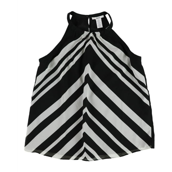 Bar Iii Womens Chevron Knit Blouse