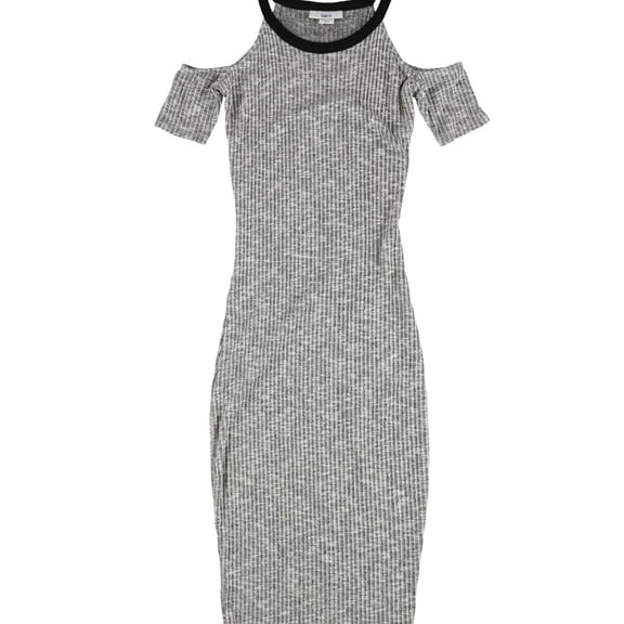 Bar Iii Womens Cold Shoulder Bodycon Dress