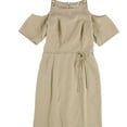 thumbnail image 1 of Bar Iii Womens Cold-Shoulder Sheath Dress, 1 of 2