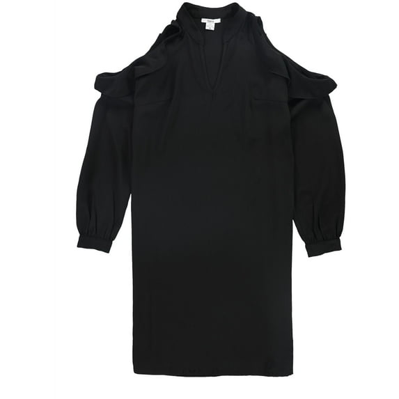 Bar Iii Womens Cold Shoulder Shift Dress
