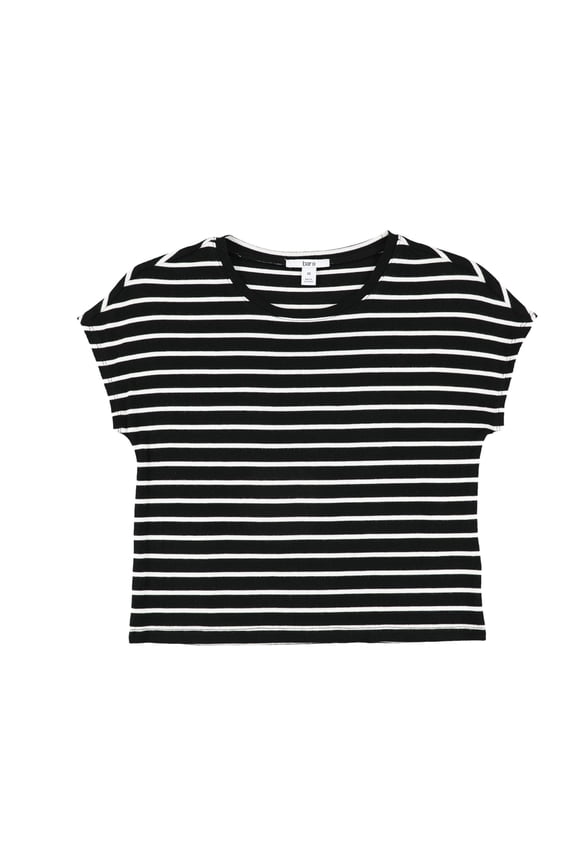 Womens Cropped Basic T-Shirt