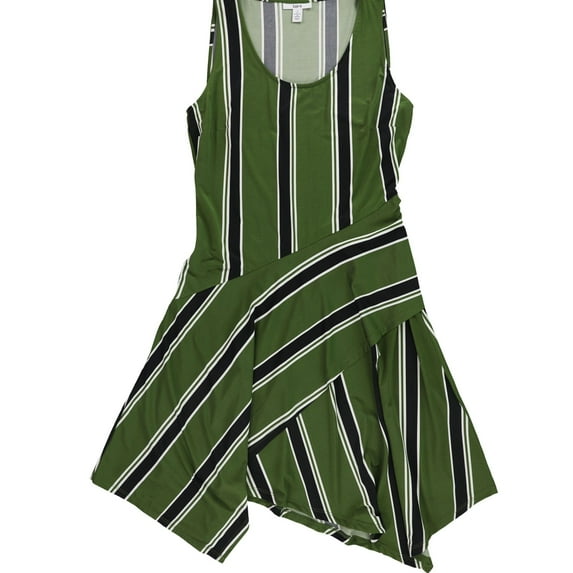 Bar Iii Womens Handkerchief Hem Shift Dress