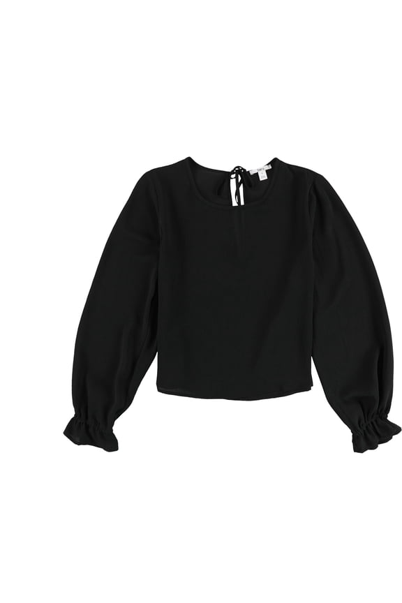 Womens Keyhole Pullover Blouse