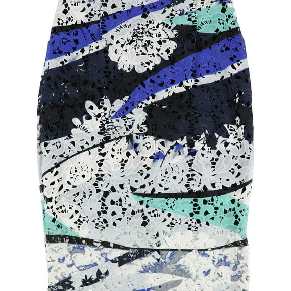 bar III Womens Lace A-line Skirt, Multicoloured, Small