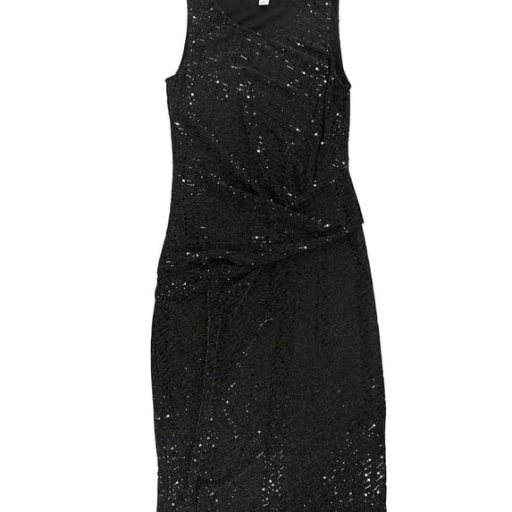 Bar Iii Womens Metallic Shine Bodycon Dress