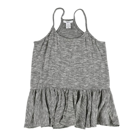 Bar Iii Womens Peplum Racerback Tank Top