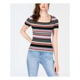 thumbnail image 1 of Bar Iii Womens Ribbed Pullover Blouse, 1 of 2