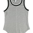thumbnail image 1 of Bar Iii Womens Ribbed Shimmer Tank Top, 1 of 2