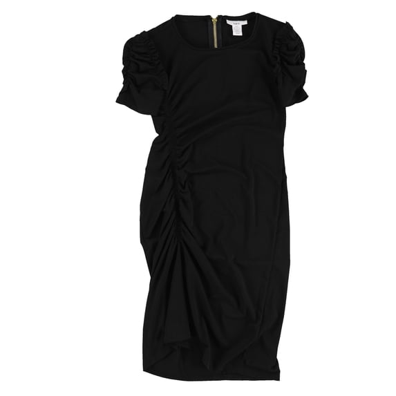Bar Iii Womens Ruched A-Line Dress
