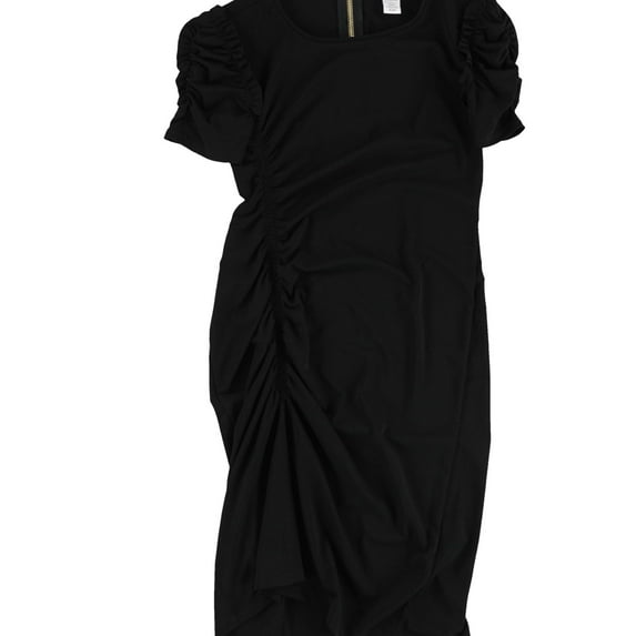 Bar Iii Womens Ruched A-Line Dress