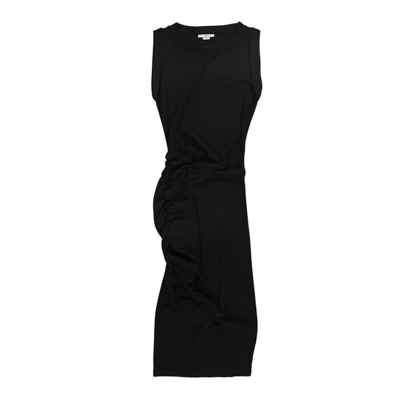 Bar Iii Womens Ruched Midi Sheath Dress