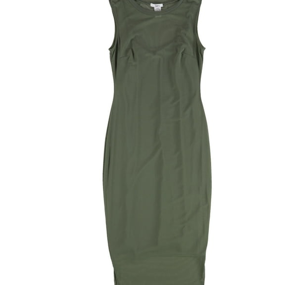 Bar Iii Womens Sheer Mesh A-Line Dress