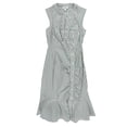 thumbnail image 1 of Bar Iii Womens Striped Flounce Dress, 1 of 2