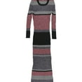 thumbnail image 1 of Bar Iii Womens Striped Sweater Dress, 1 of 2