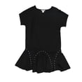 thumbnail image 1 of Bar Iii Womens Studded Flounce Hem Fit & Flare Dress, 1 of 2
