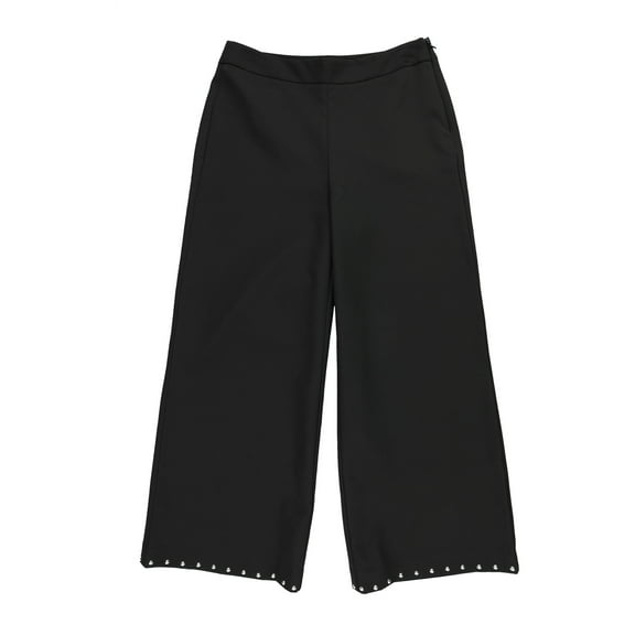 Bar Iii Womens Studded Hem Casual Cropped Pants
