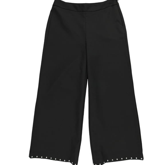 Bar Iii Womens Studded Hem Casual Cropped Pants