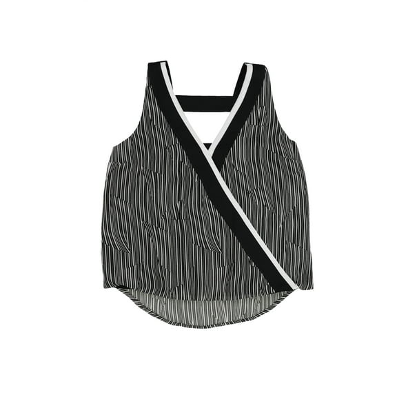 Bar Iii Womens Surplice Wrap Blouse