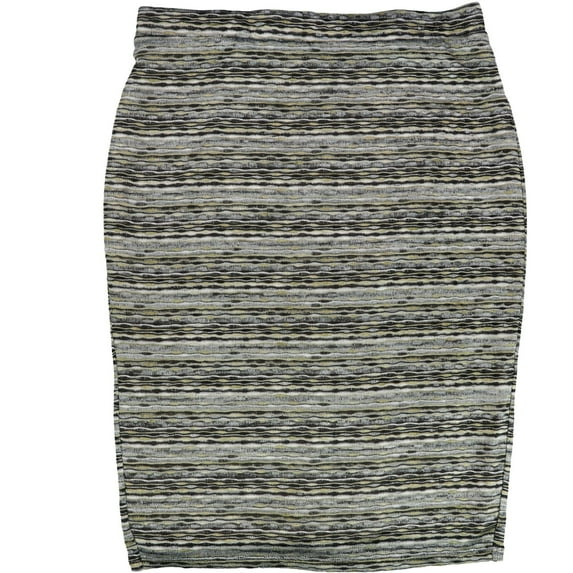 Bar Iii Womens Textured Wave Pencil Skirt