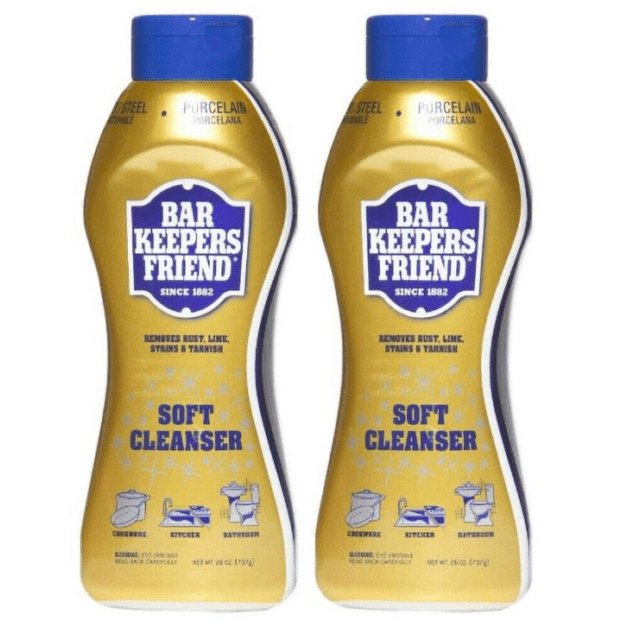 Bar Keepers Friend 26oz. Liquid Gel Soft Cleaner for Kitchen and