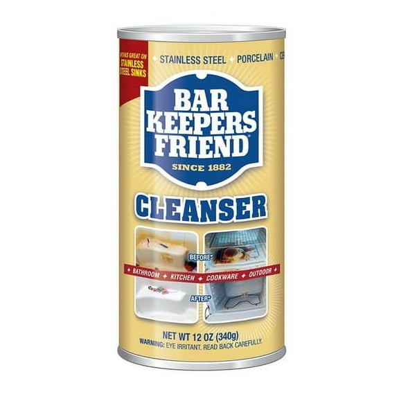 Bar Keepers Friend All Purpose Cleaner and Polish, 12 Oz