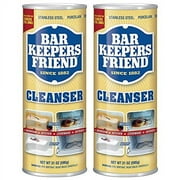 Bar Keepers Friend Powdered Cleanser 21-Ounces 2-Pack
