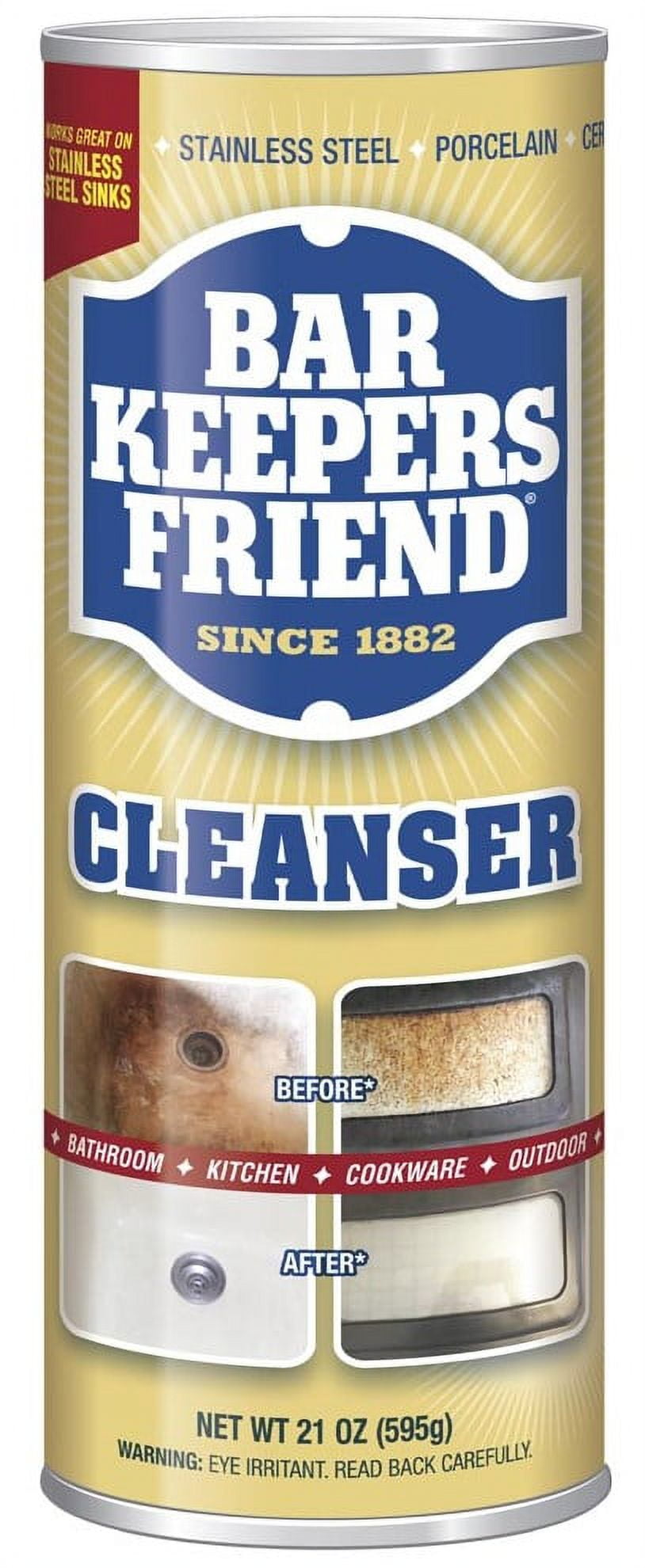 Bar Keepers Friend Powdered Cleanser 21-Ounces (1-Pack)