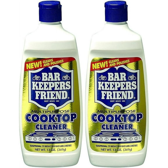 Bar Keepers Friend Cooktop Cleaner - 13 oz - 2 pk