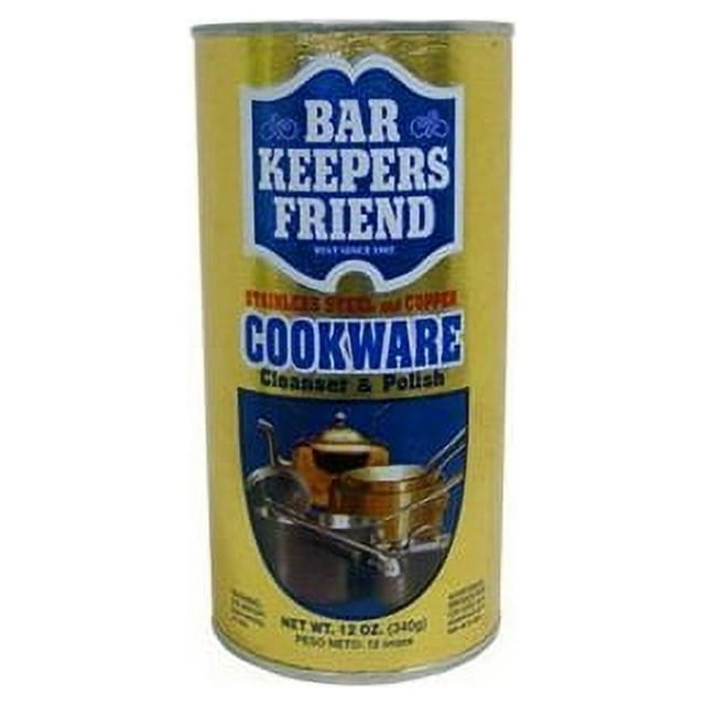 Bar Keepers Friend Cookware All-Purpose Cleaners, 12 Ounce
