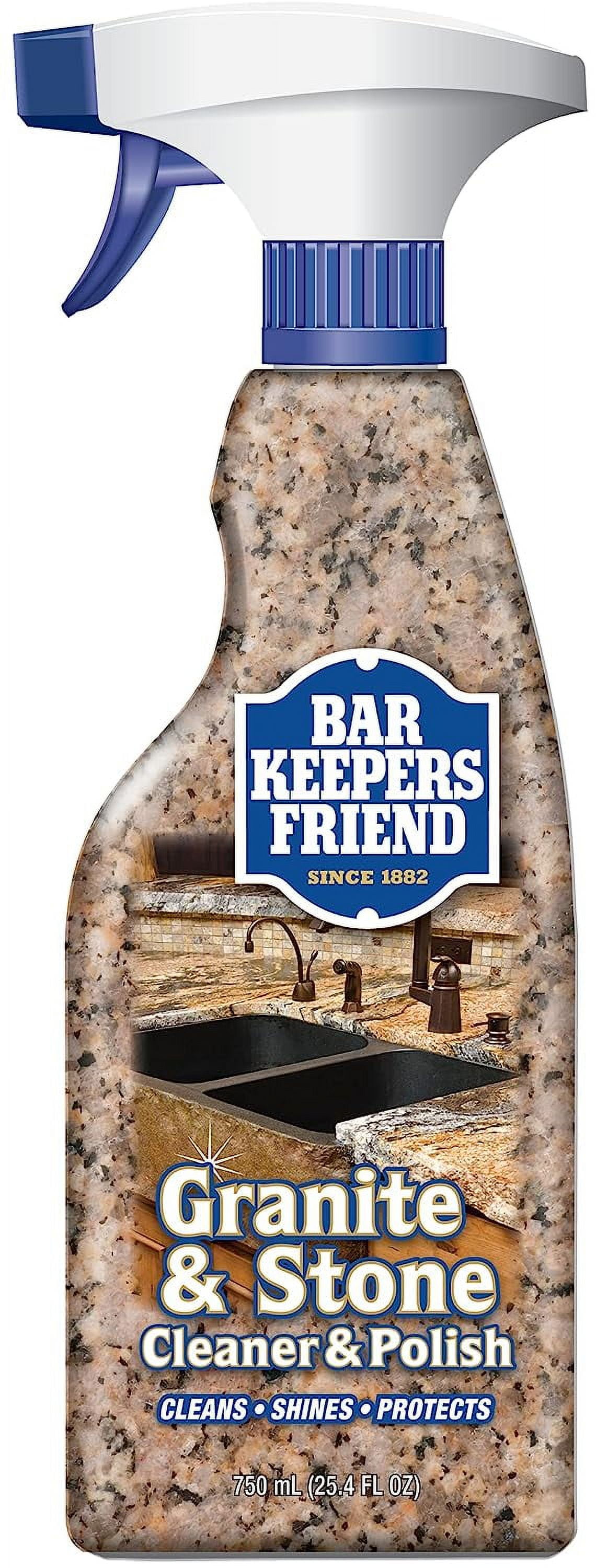 Bar Keepers Friend Granite & Stone Cleaner & Polish (25.4 oz) Granite