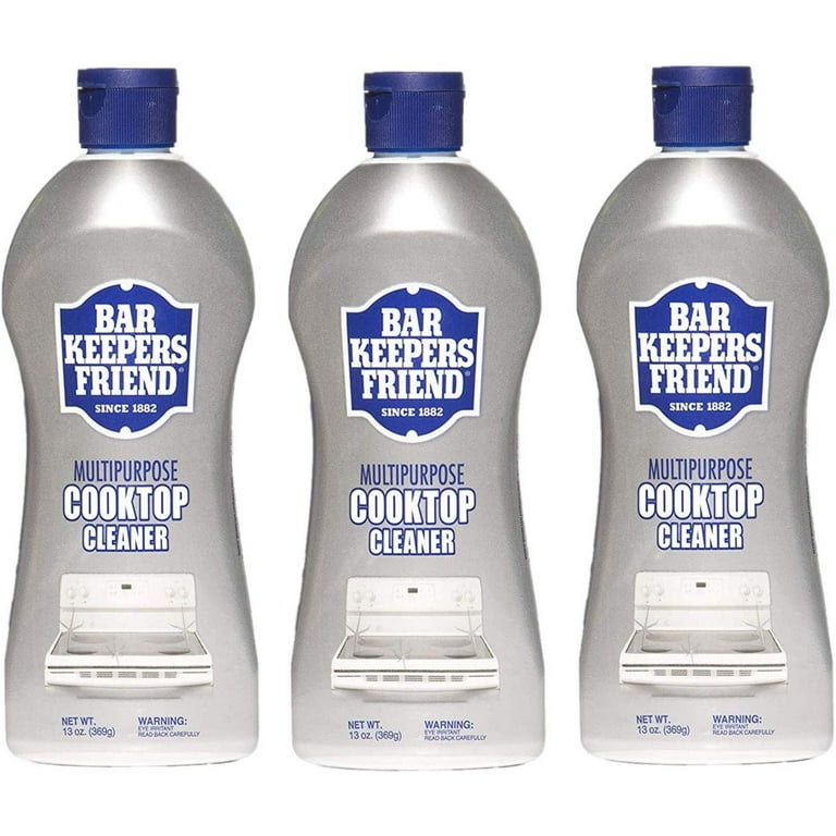 13oz Bottle) Bar Keepers Friend Cooktop Cleaner Stove Cleaner