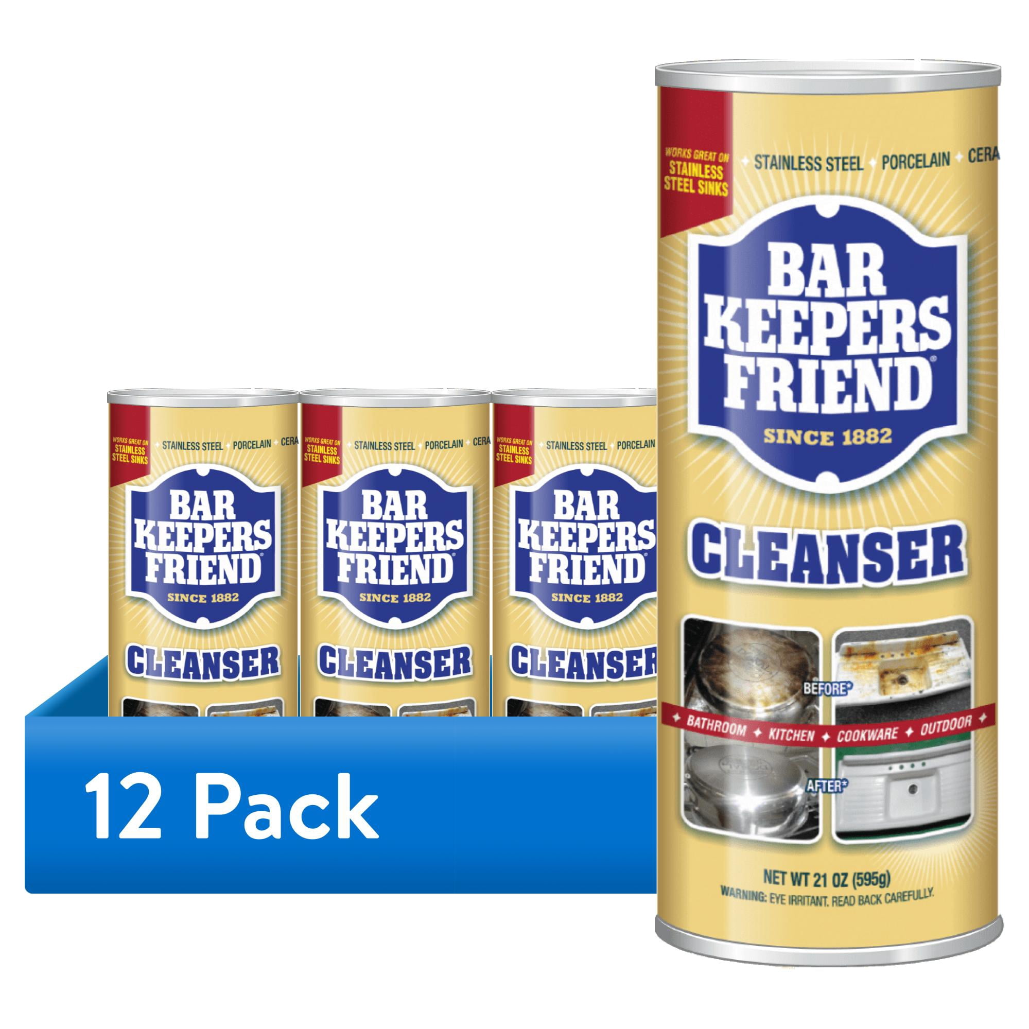 12 pack Bar Keepers Friend Cleanser Powder 21 OZ 595g T